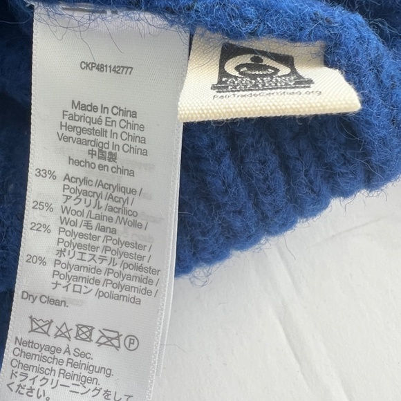 Madewell Blue Sweater Size S - Picture 3 of 4